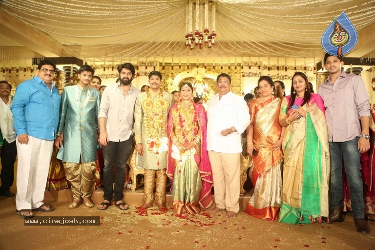 C Kalyan son Teja - Naga Sree Wedding Reception - 11 / 136 photos