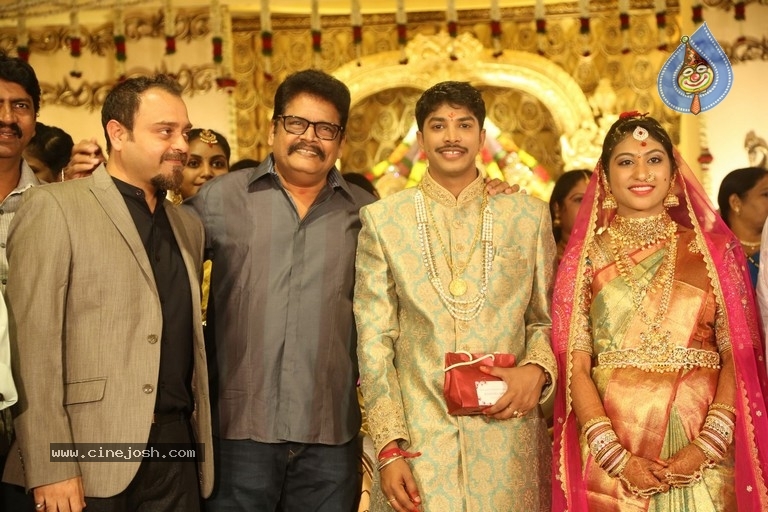 C Kalyan son Teja - Naga Sree Wedding Reception - 33 / 136 photos