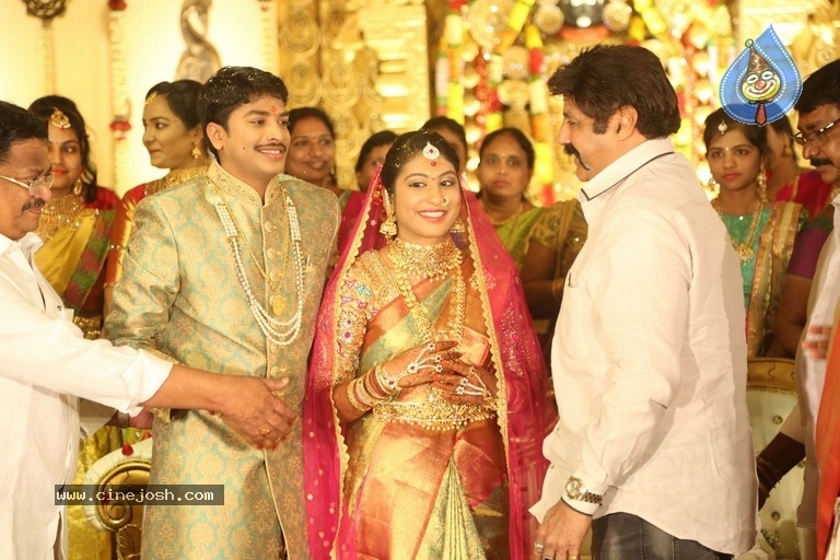 C Kalyan son Teja - Naga Sree Wedding Reception - 55 / 136 photos