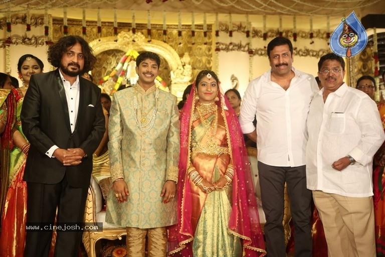C Kalyan son Teja - Naga Sree Wedding Reception - 56 / 136 photos