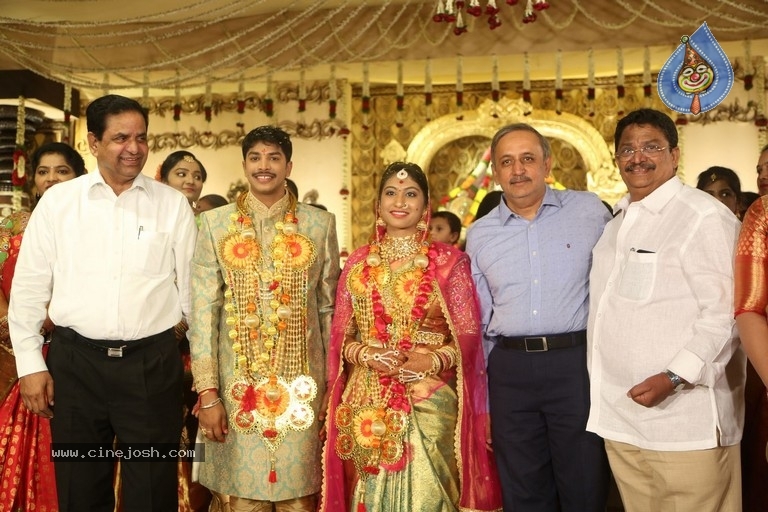C Kalyan son Teja - Naga Sree Wedding Reception - 59 / 136 photos