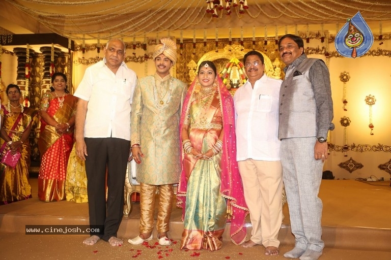 C Kalyan son Teja - Naga Sree Wedding Reception - 60 / 136 photos