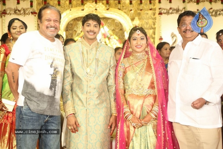 C Kalyan son Teja - Naga Sree Wedding Reception - 74 / 136 photos