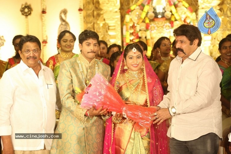 C Kalyan son Teja - Naga Sree Wedding Reception - 95 / 136 photos