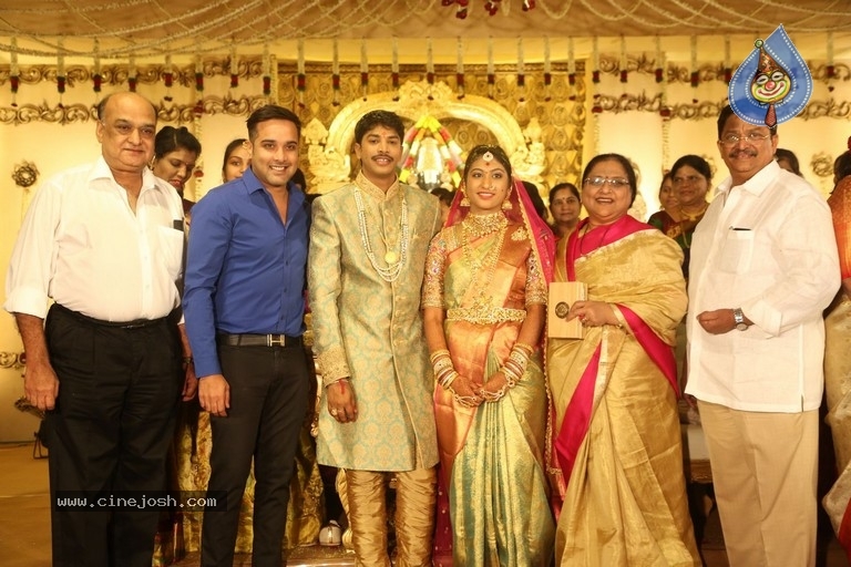 C Kalyan son Teja - Naga Sree Wedding Reception - 102 / 136 photos