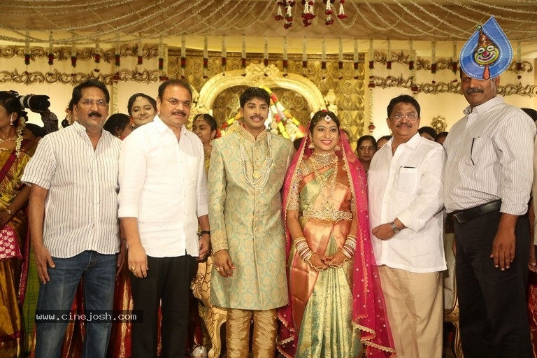 C Kalyan son Teja - Naga Sree Wedding Reception - 103 / 136 photos