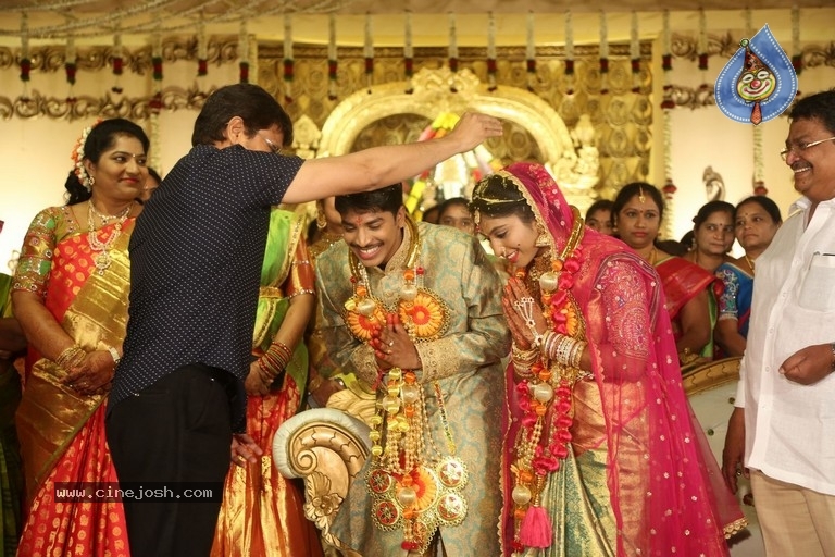 C Kalyan son Teja - Naga Sree Wedding Reception - 133 / 136 photos