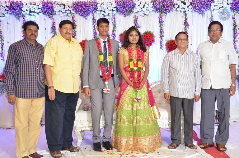 Cameraman Navakanth Son Sumanth Wedding Reception - 95 / 134 photos