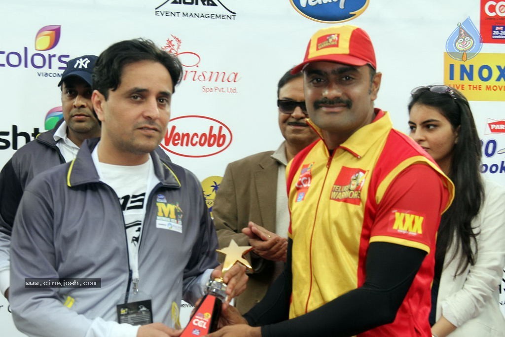 CCL4 Mumbai Heroes Vs Telugu Warriors Match Photos - 153 / 178 photos