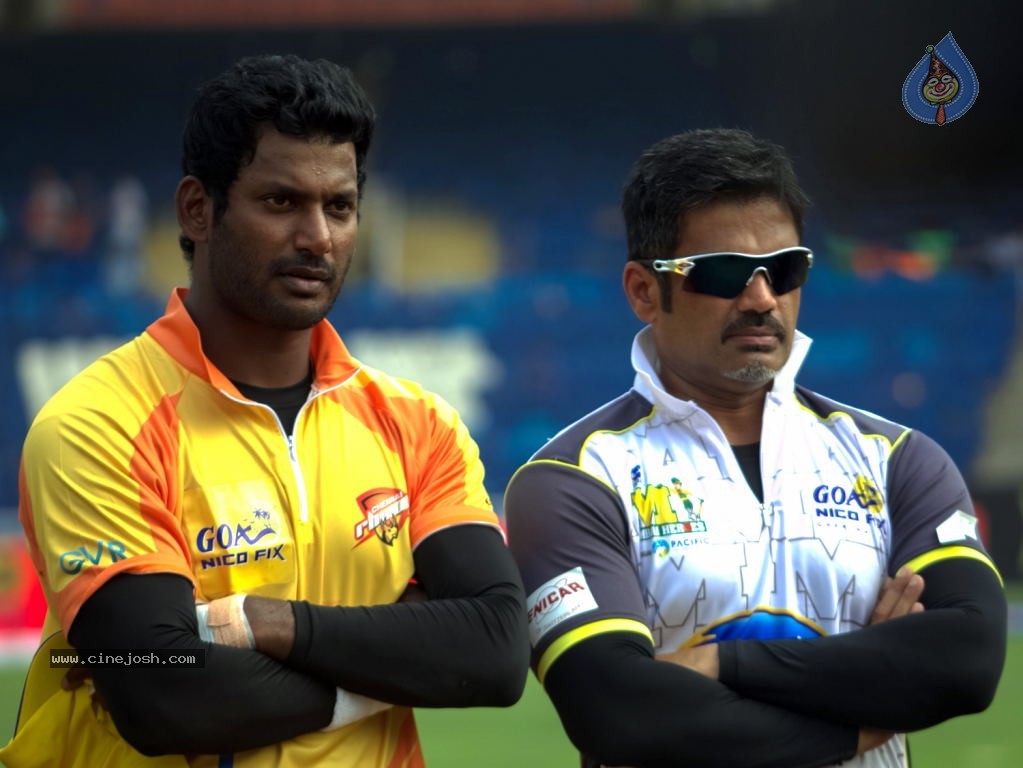 CCL 4 Mumbai Heroes Vs Chennai Rhinos Match - 26 / 97 photos