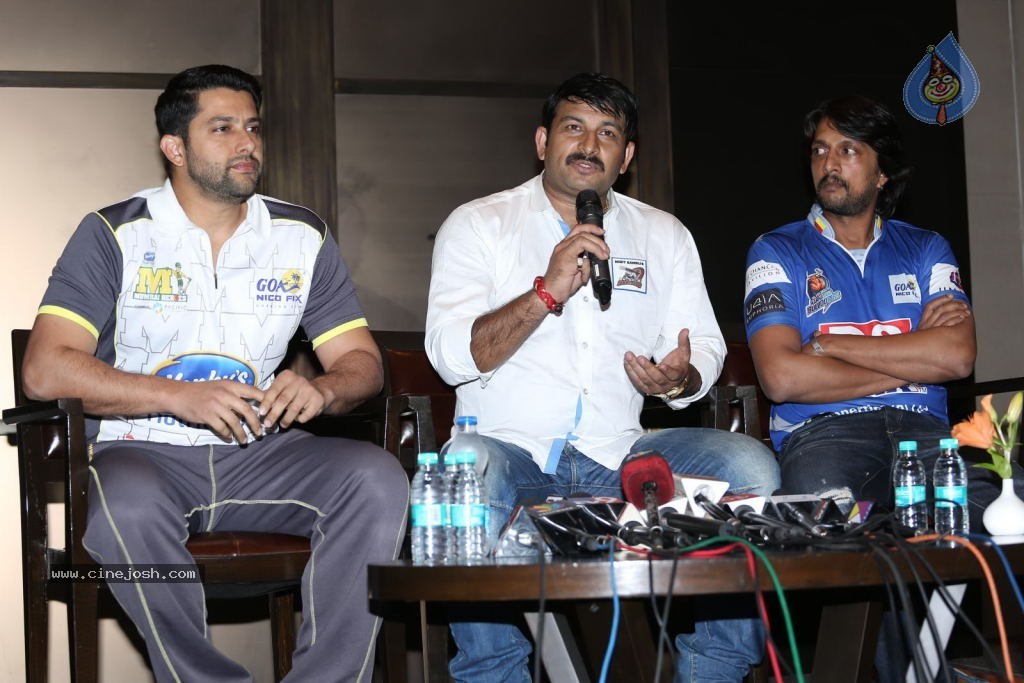 CCL 4 Semi Finals Press Meet - 13 / 69 photos