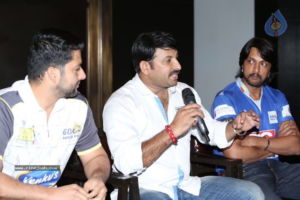 CCL 4 Semi Finals Press Meet - 45 / 69 photos