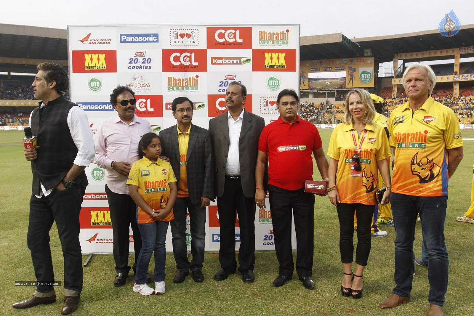 CCL 5 Chennai Rhinos Vs Veer Marathi Match Photos - 35 / 90 photos