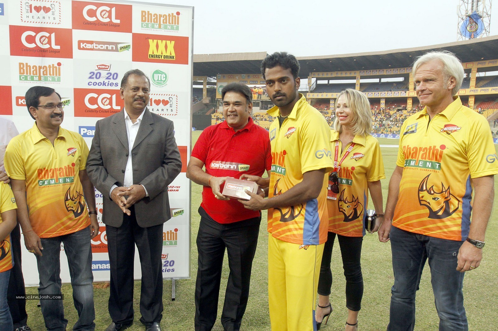 CCL 5 Chennai Rhinos Vs Veer Marathi Match Photos - 88 / 90 photos