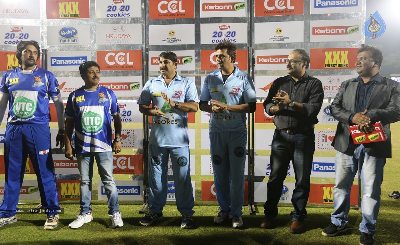 CCL 5 Karnataka Bulldozers Vs Bhojpuri Dabanggs Match - 35 / 58 photos