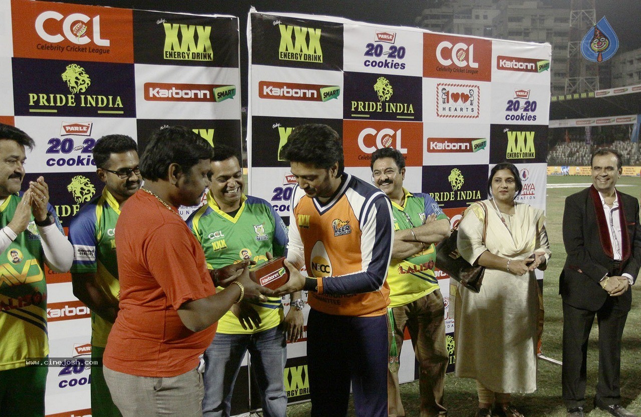 CCL 5 Kerala Strikers Vs Veer Marathi Match Photos - 32 / 80 photos