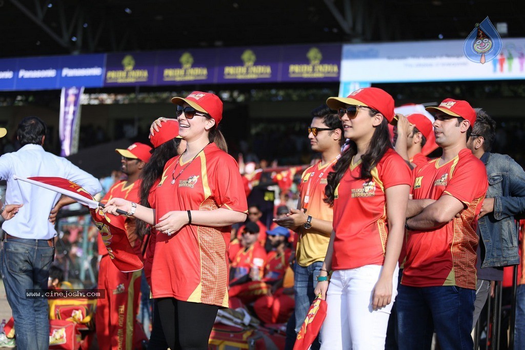 CCL 5 Telugu Warriors vs Karnataka Bulldozers Match Photos - 95 / 178 photos