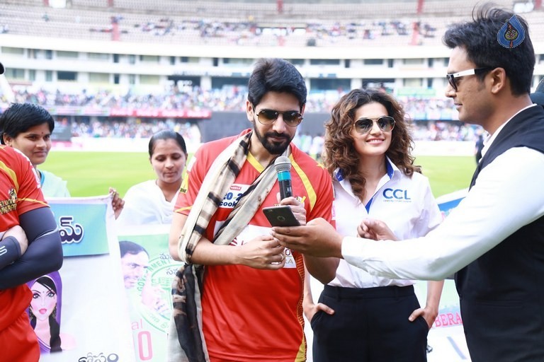 CCL 6 Karnataka Bulldozers Vs Telugu Warriors Final Match Photos - 23 / 122 photos