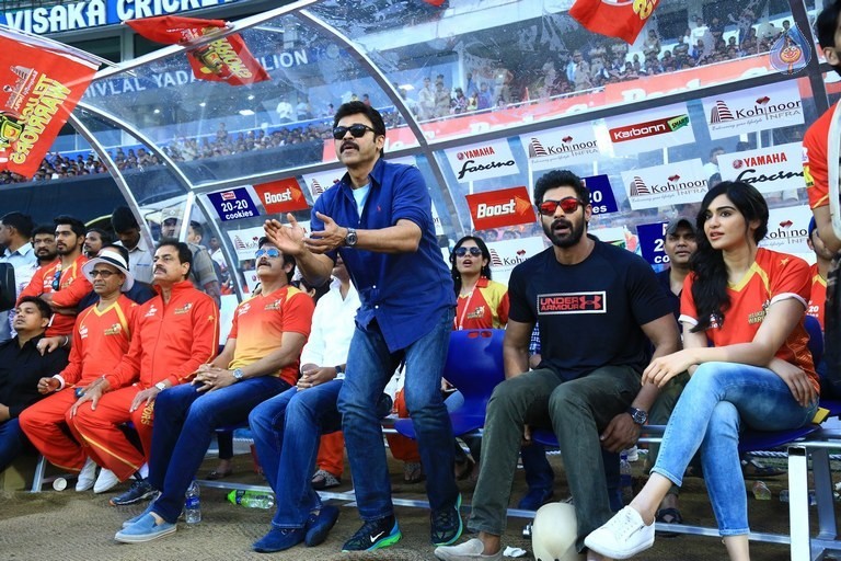 CCL 6 Karnataka Bulldozers Vs Telugu Warriors Final Match Photos - 85 / 122 photos