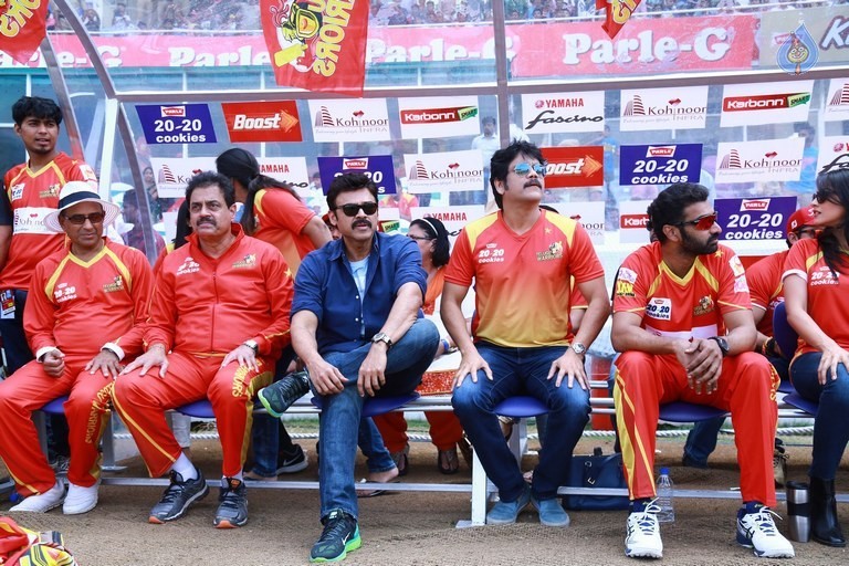 CCL 6 Karnataka Bulldozers Vs Telugu Warriors Final Match Photos - 120 / 122 photos