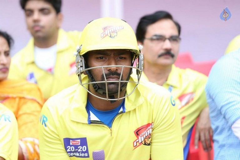 CCL 6 Telugu Warriors Vs Chennai Rhinos Match Photos - 17 / 126 photos