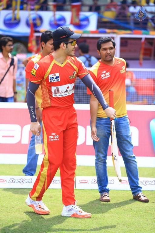 CCL 6 Telugu Warriors Vs Chennai Rhinos Match Photos - 45 / 126 photos