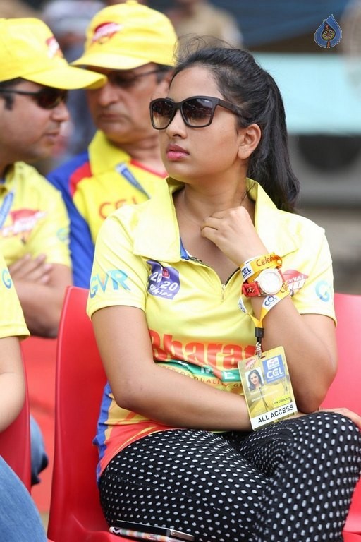 CCL 6 Telugu Warriors Vs Chennai Rhinos Match Photos - 55 / 126 photos