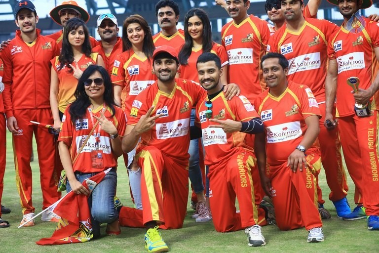 CCL 6 Telugu Warriors Vs Chennai Rhinos Match Photos - 56 / 126 photos