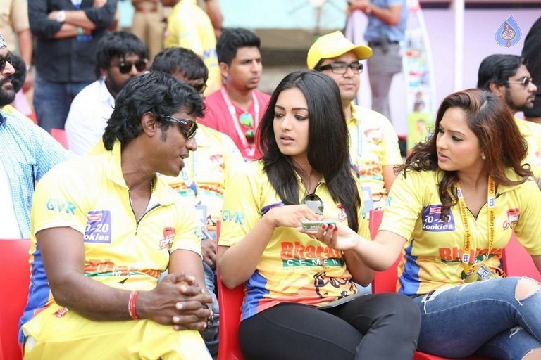 CCL 6 Telugu Warriors Vs Chennai Rhinos Match Photos - 79 / 126 photos