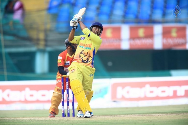CCL 6 Telugu Warriors Vs Chennai Rhinos Match Photos - 93 / 126 photos