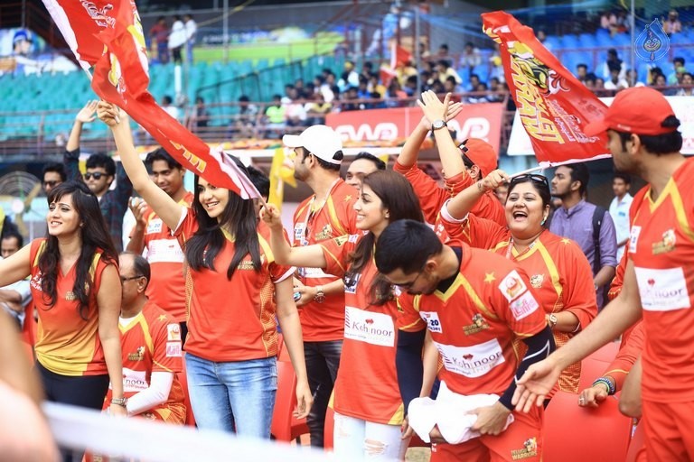 CCL 6 Telugu Warriors Vs Chennai Rhinos Match Photos - 99 / 126 photos