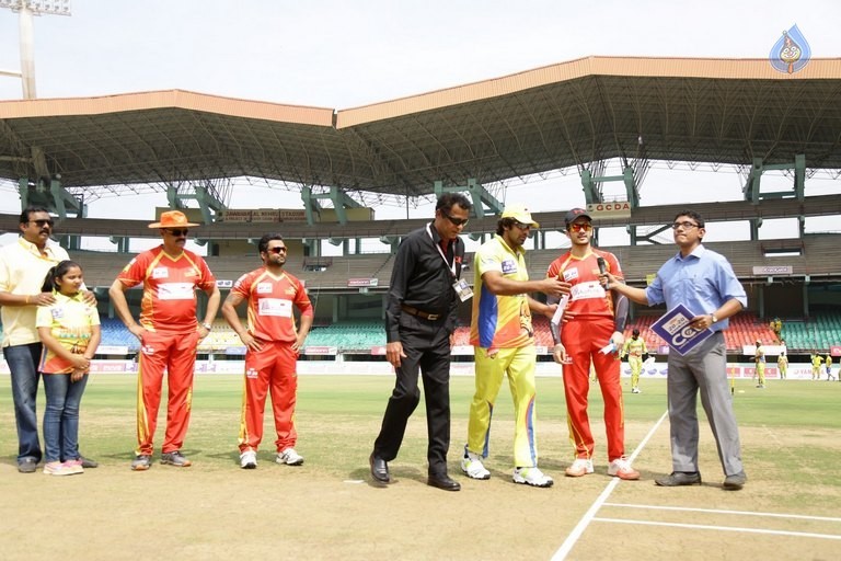 CCL 6 Telugu Warriors Vs Chennai Rhinos Match Photos - 109 / 126 photos