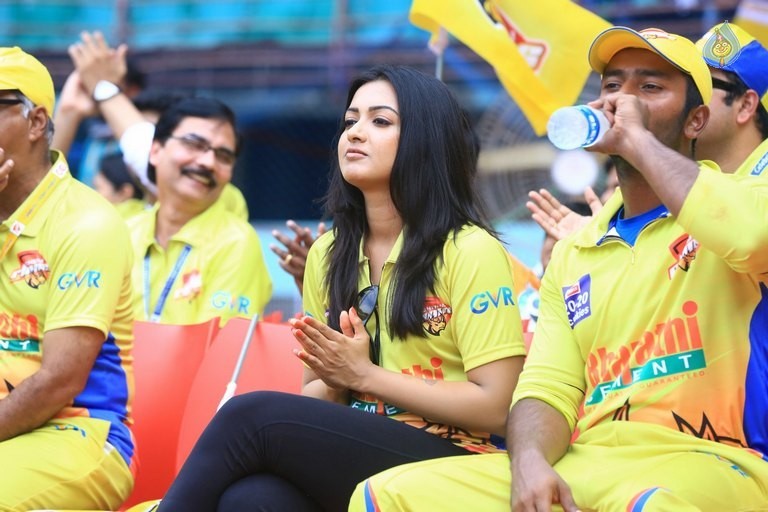 CCL 6 Telugu Warriors Vs Chennai Rhinos Match Photos - 125 / 126 photos