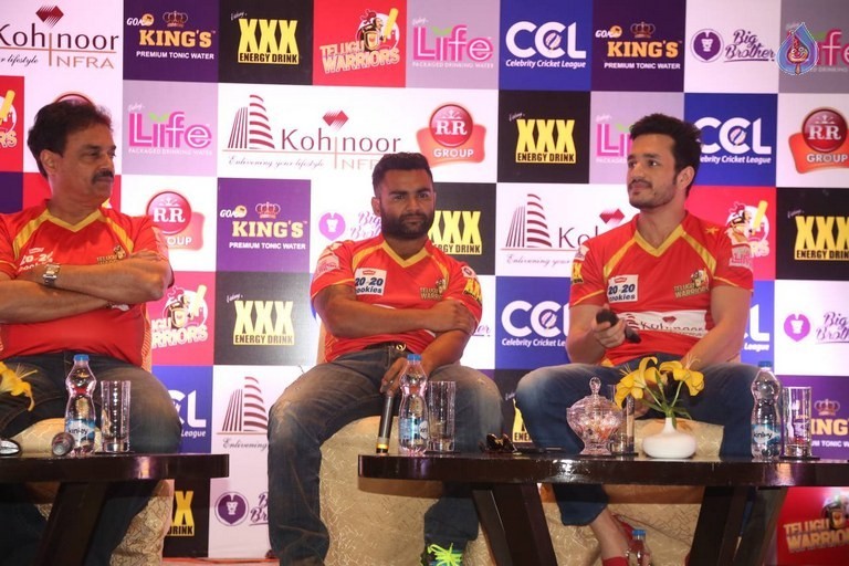 CCL Telugu Warriors Team Press Meet - 1 / 42 photos