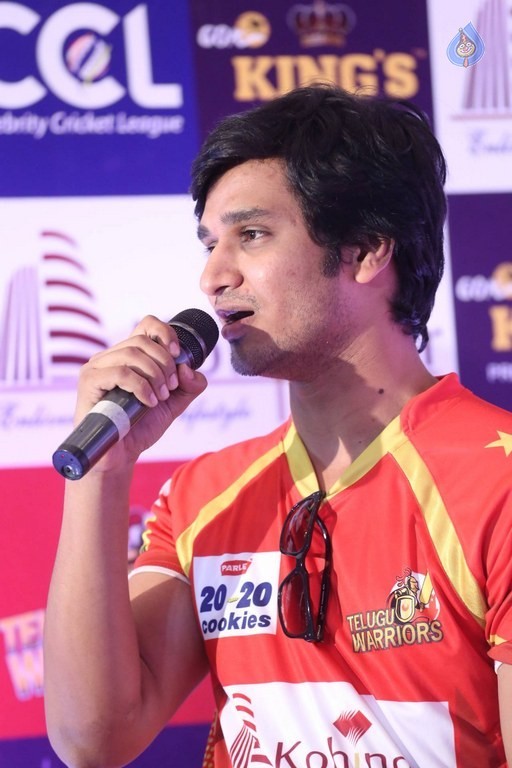 CCL Telugu Warriors Team Press Meet - 26 / 42 photos