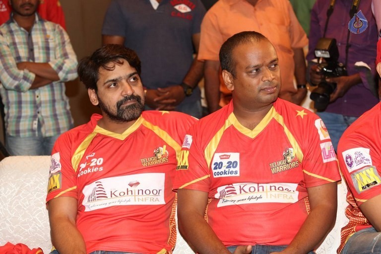 CCL Telugu Warriors Team Press Meet - 27 / 42 photos