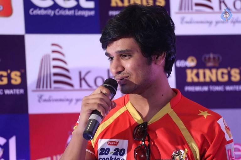 CCL Telugu Warriors Team Press Meet - 28 / 42 photos