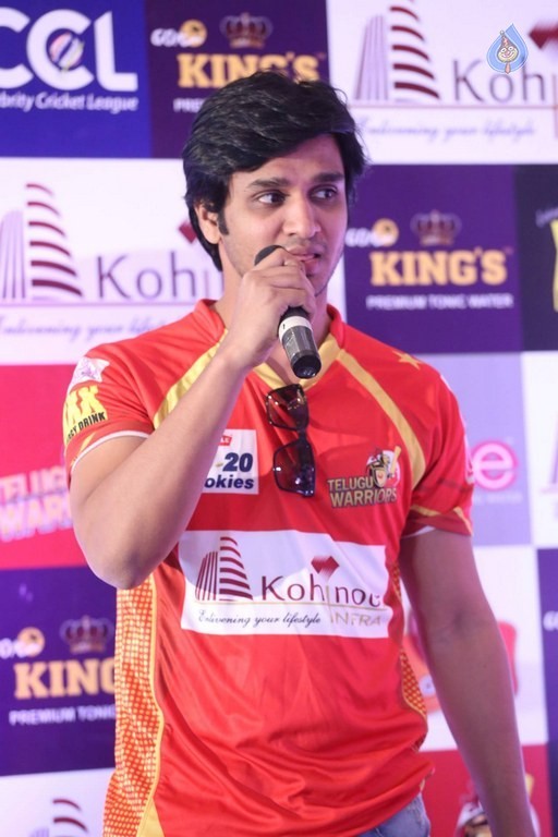 CCL Telugu Warriors Team Press Meet - 30 / 42 photos