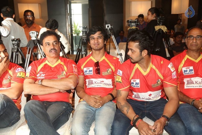 CCL Telugu Warriors Team Press Meet - 35 / 42 photos