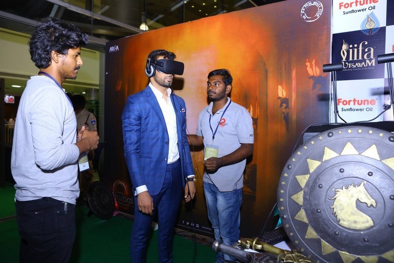 Celebrities at Baahubali VR Zone at IIFA - 18 / 39 photos
