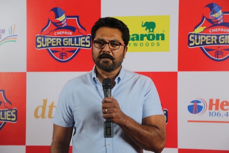 Celebrities at Chepauk Super Gillies Team Launch - 22 / 29 photos