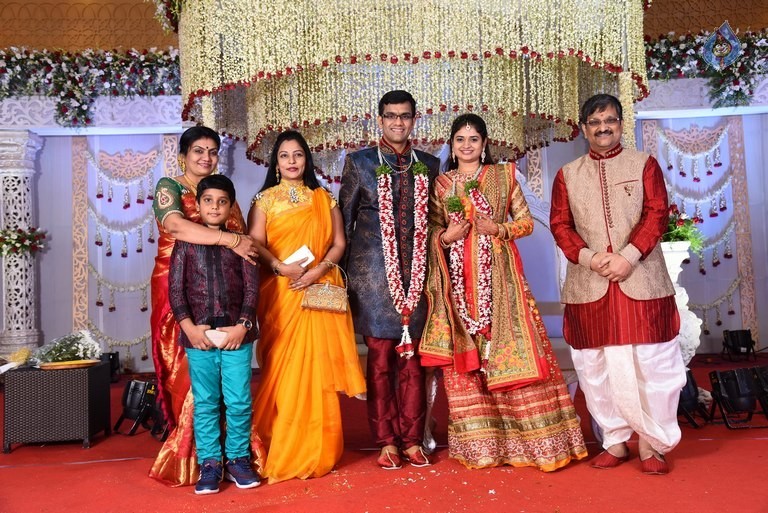 Celebrities at Delhi Rajeswari Son Wedding Reception - 11 / 94 photos