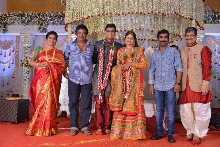 Celebrities at Delhi Rajeswari Son Wedding Reception - 14 / 94 photos