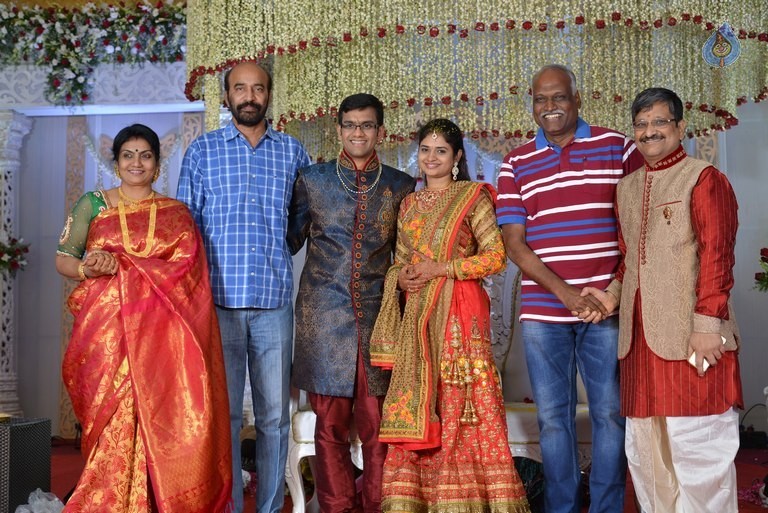 Celebrities at Delhi Rajeswari Son Wedding Reception - 16 / 94 photos