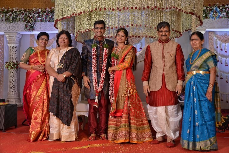 Celebrities at Delhi Rajeswari Son Wedding Reception - 18 / 94 photos