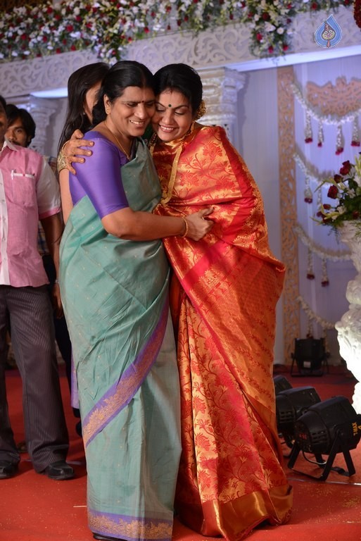 Celebrities at Delhi Rajeswari Son Wedding Reception - 53 / 94 photos
