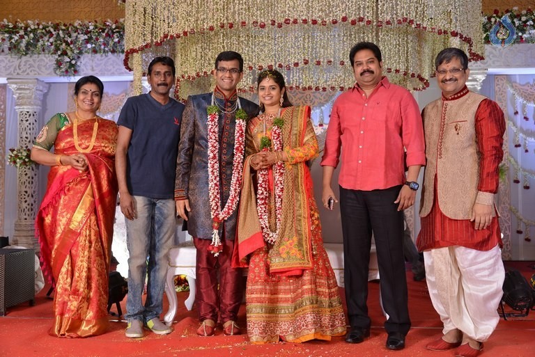 Celebrities at Delhi Rajeswari Son Wedding Reception - 54 / 94 photos