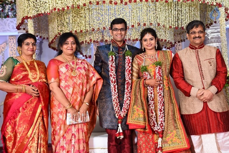 Celebrities at Delhi Rajeswari Son Wedding Reception - 68 / 94 photos