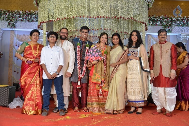 Celebrities at Delhi Rajeswari Son Wedding Reception - 93 / 94 photos
