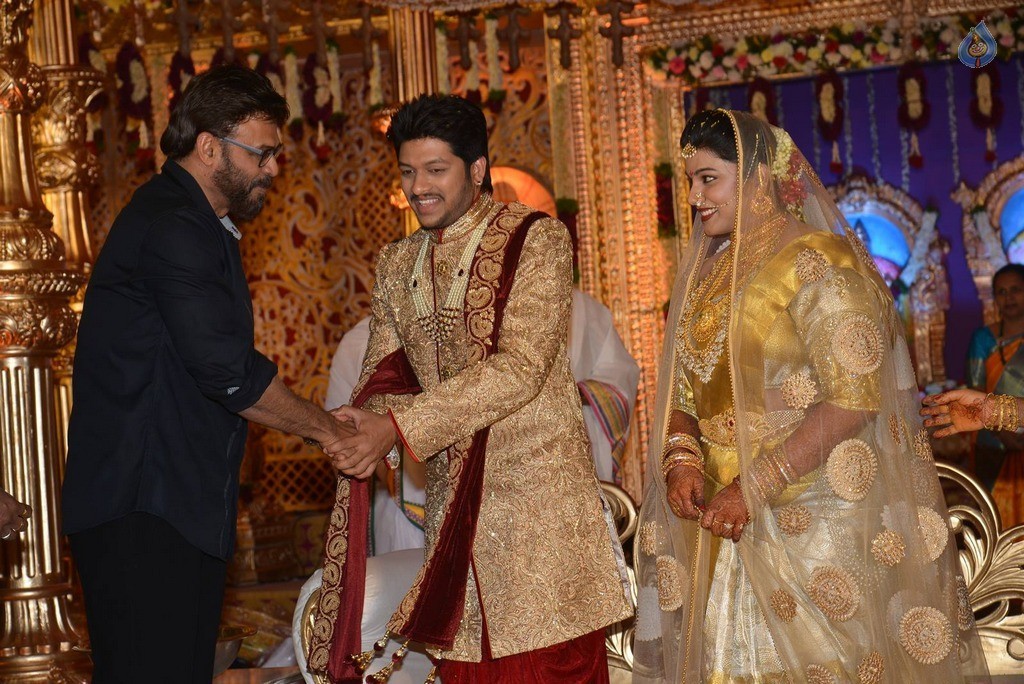 Celebrities at Koti Son Rajeev Saluri Wedding - 28 / 105 photos